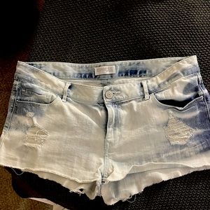 Express jean shorts